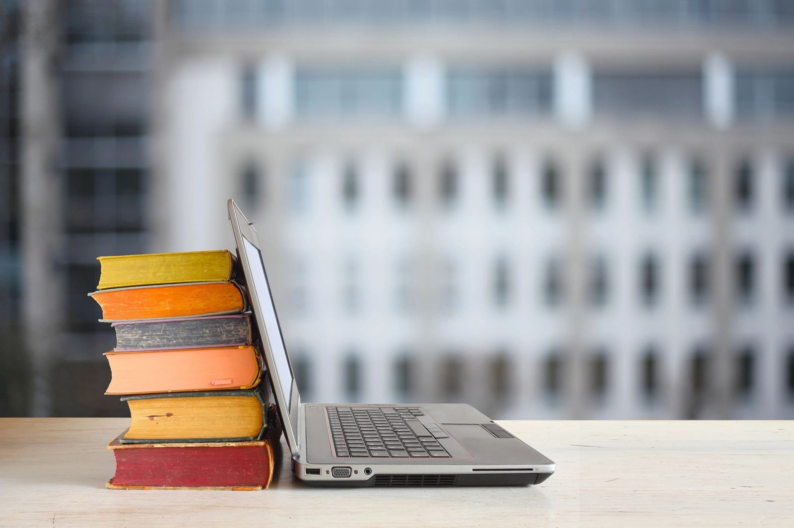 educational resources books laptop