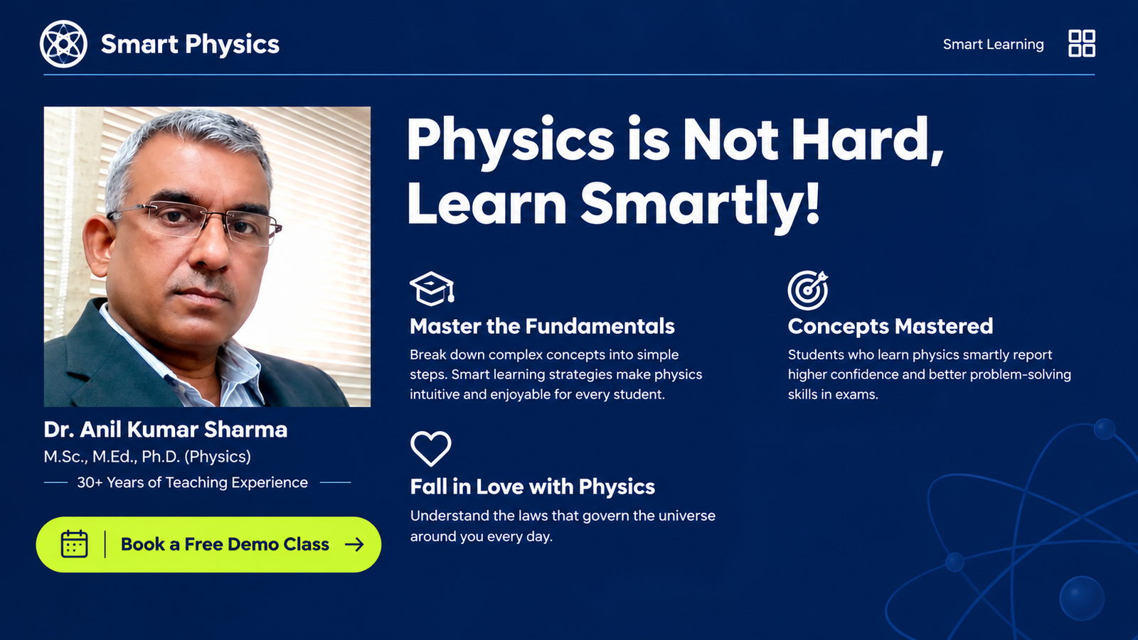 Physics home tuition in Delhi by Dr. Anil Kumar Sharma